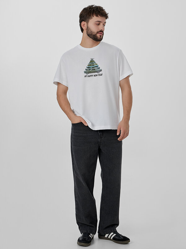 MARK FORMELLE Футболка 574250 111935 белый +печать