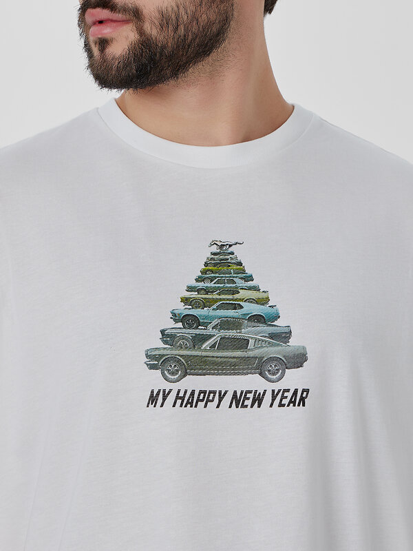 MARK FORMELLE Футболка 574250 111935 белый +печать