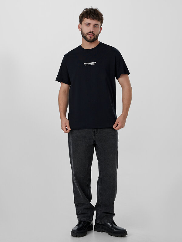 MARK FORMELLE Футболка 574253 111935 черный +печать
