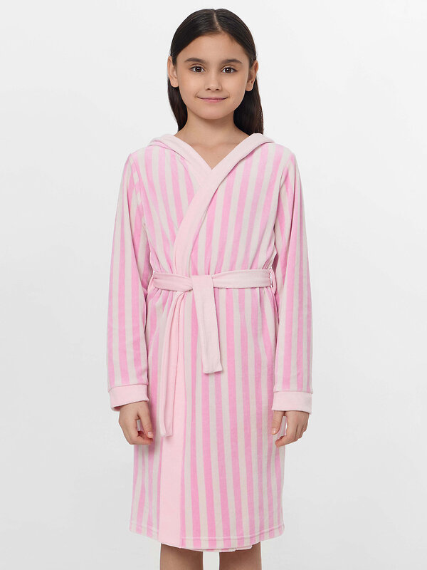 MARK FORMELLE Халат 574254 557703-2 розовая полоска