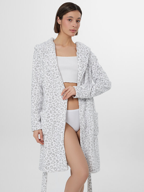 MARK FORMELLE Халат 574258 552278 леопард на белом