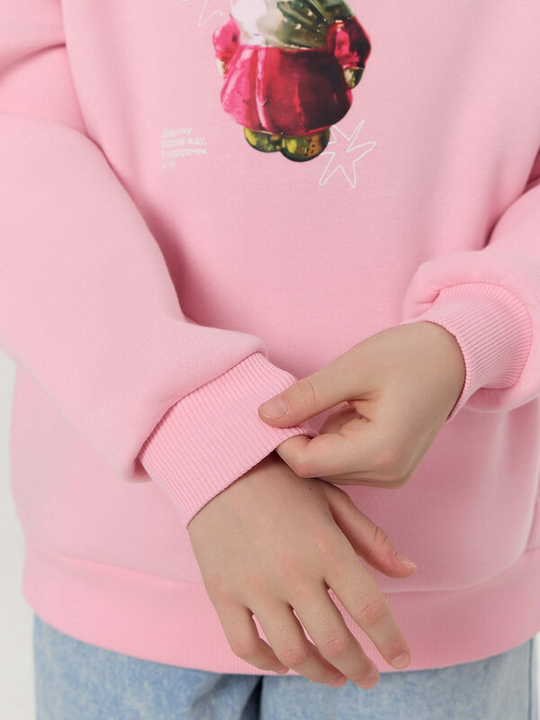 MARK FORMELLE Худи 574267 127921 нежно -розовый +печать