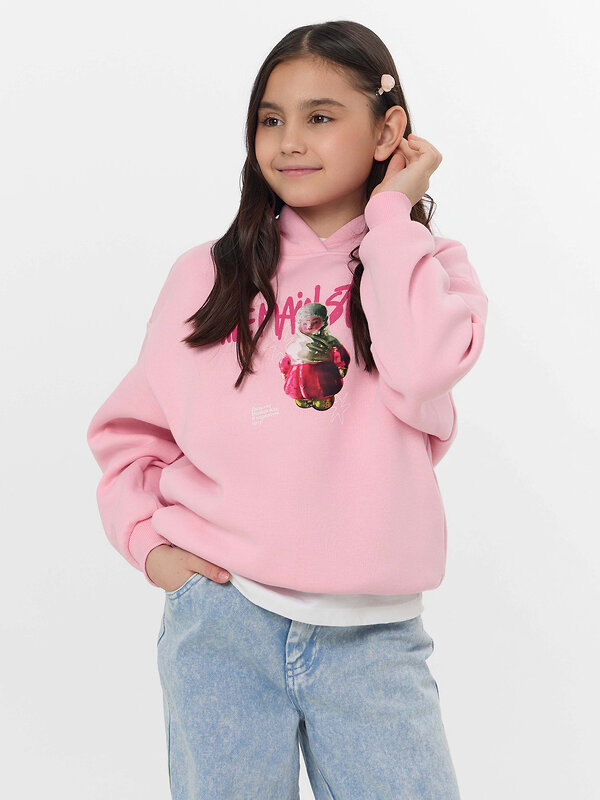 MARK FORMELLE Худи 574267 127921 нежно -розовый +печать