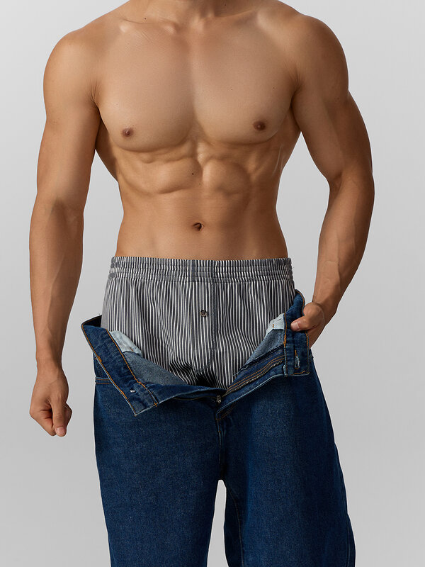 MARK FORMELLE Трусы 574272 411152 полоска на т. сером