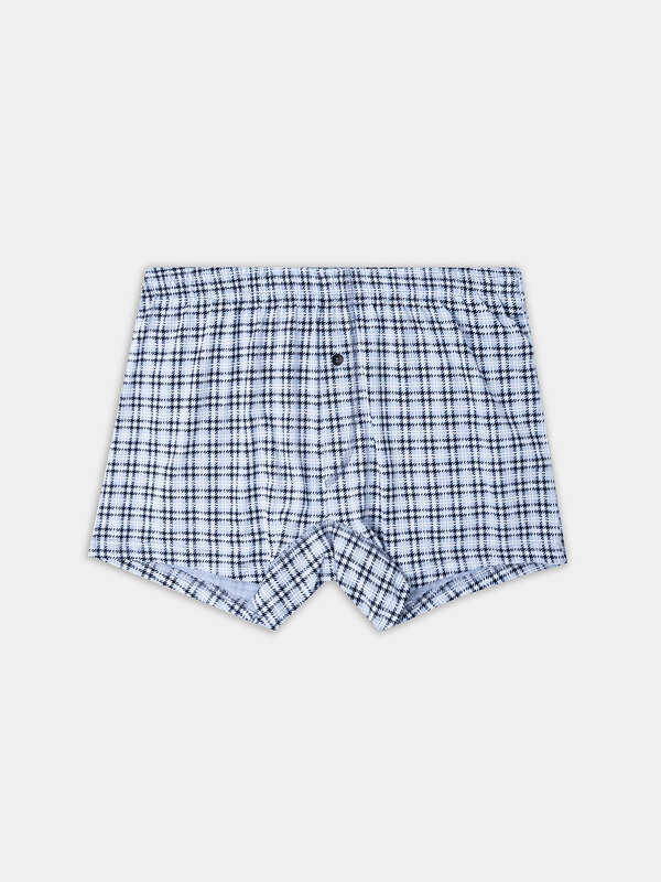 MARK FORMELLE Трусы 574276 411152 клетка на серо -голубом