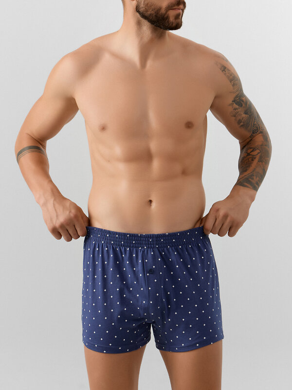 MARK FORMELLE Трусы 574278 411152 звездочки на джинсовом