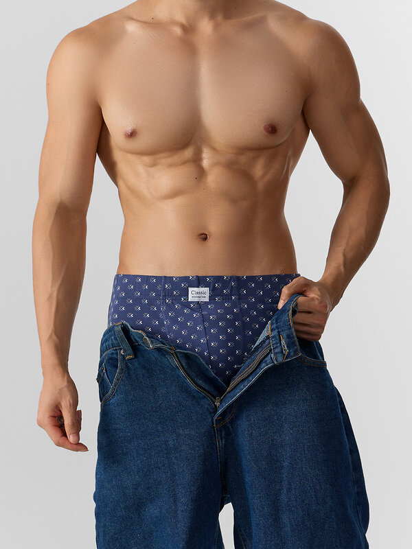 MARK FORMELLE Трусы 574294 411230 узор на джинсовом