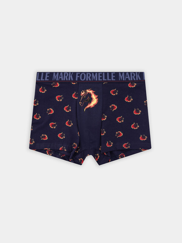 MARK FORMELLE Трусы 574302 411228 огненные лошади на т.синем