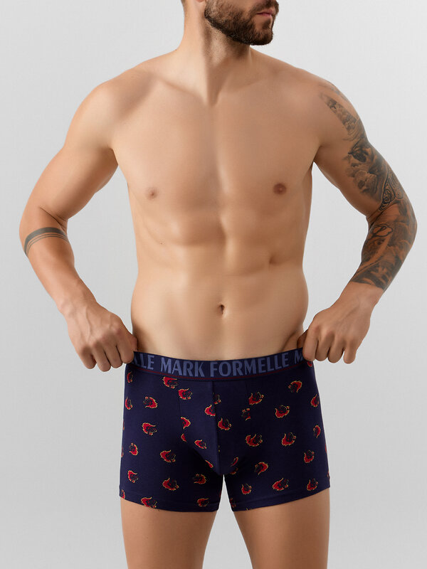 MARK FORMELLE Трусы 574311 411221 огненные лошади на т.синем
