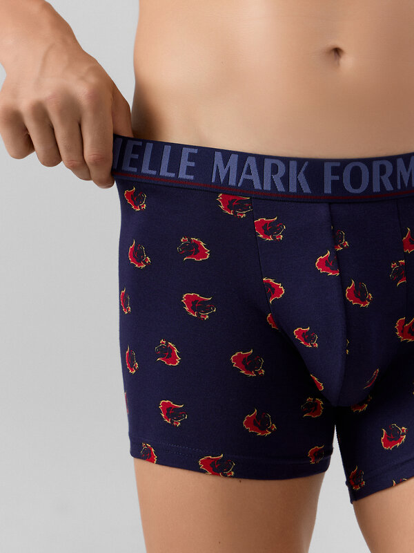 MARK FORMELLE Трусы 574311 411221 огненные лошади на т.синем
