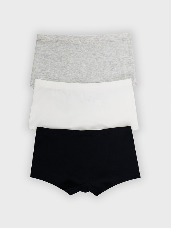 MARK FORMELLE Трусы 574352 417746-3 белый + серый меланж+черный
