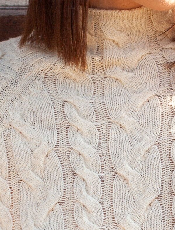 VILATTE Свитер 574367 D34.185 молочно-бежевый