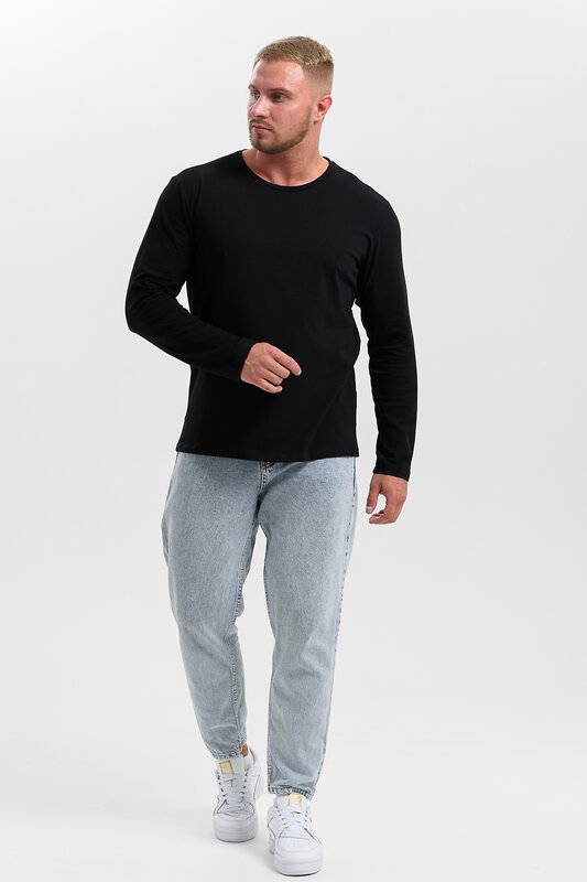 Натали Лонгслив 574378 14403 белый+черный