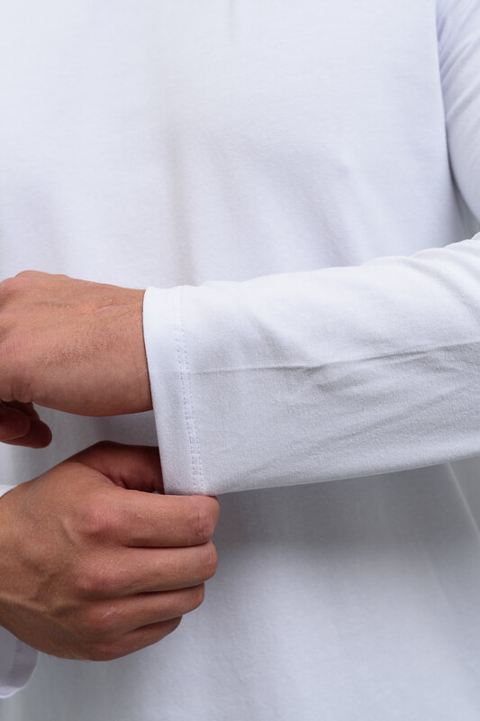 Натали Лонгслив 574378 14403 белый+черный