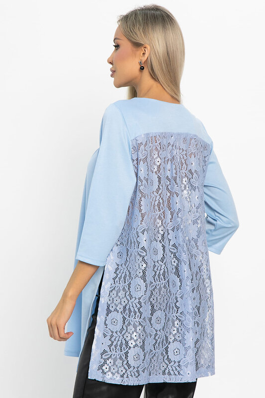 LT Collection Туника 574381 Б14917-10М голубой