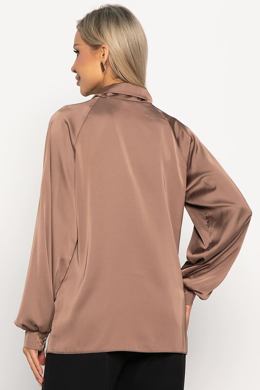 LT Collection Блуза 574383 Б14927-30М коричневый