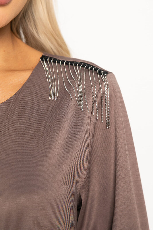 LT Collection Платье 574384 П14923-4М коричневый