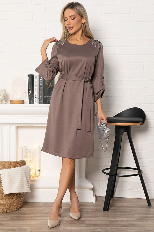 LT Collection Платье 574384 П14923-4М коричневый
