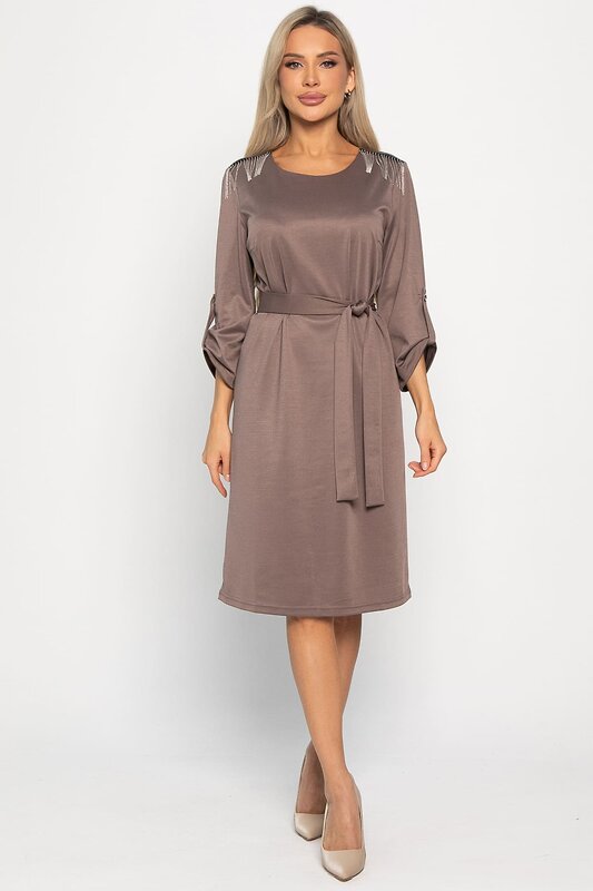 LT Collection Платье 574384 П14923-4М коричневый