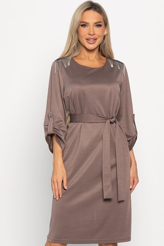 LT Collection Платье 574384 П14923-4М коричневый