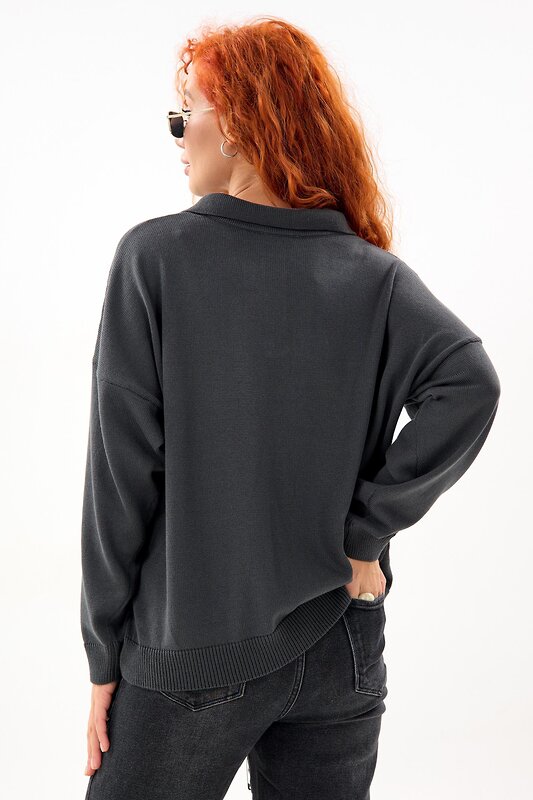 Lika Dress Джемпер 574396 10642 Темно-серый