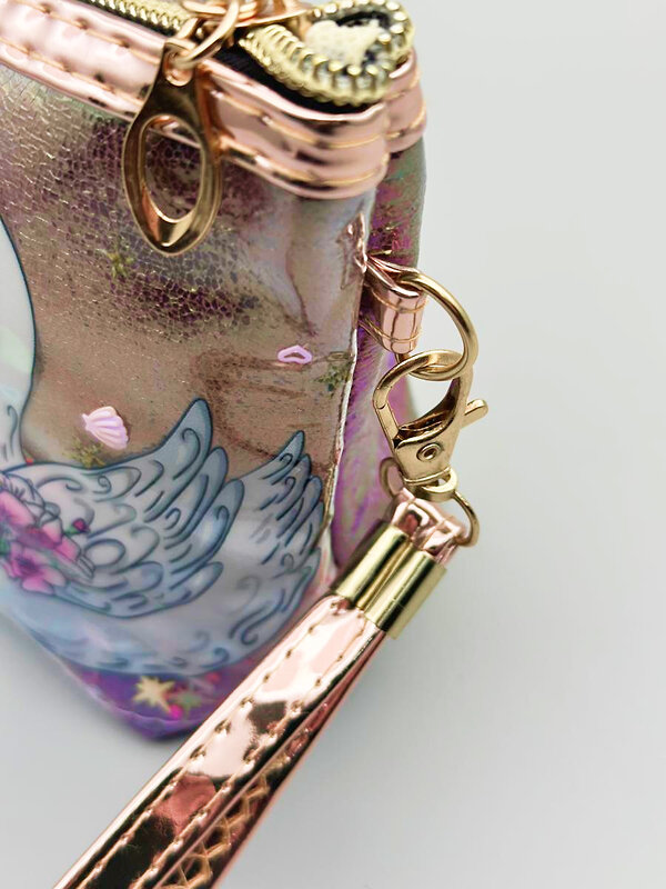 Sunflower Косметичка женская лодочка с пайетками 391, лебедь, разноцветный 574436 21002 