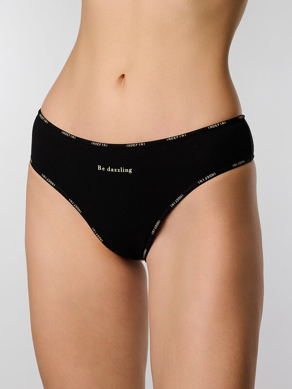 INDEFINI Трусы 574467 5256LDF Черный