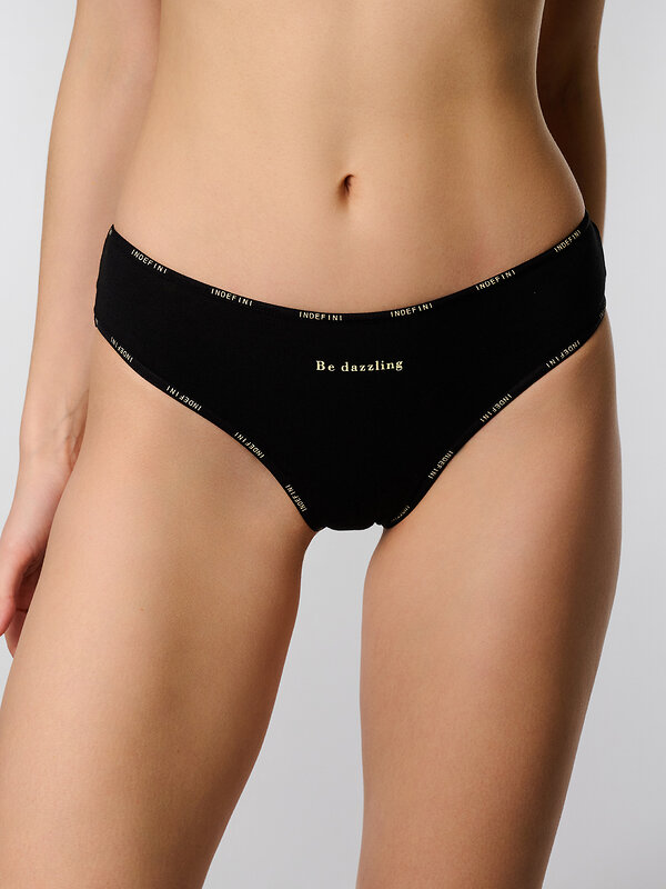 INDEFINI Трусы 574467 5256LDF Черный