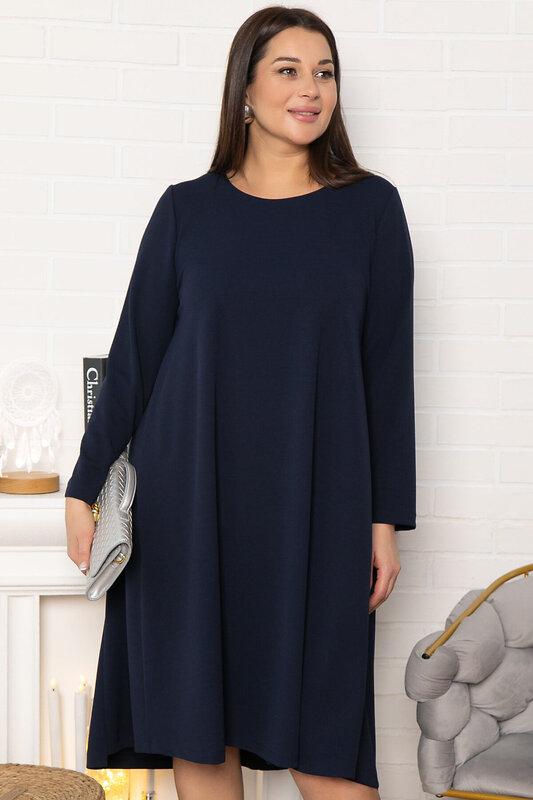 LT Collection Платье 574519 П14832-16М синий