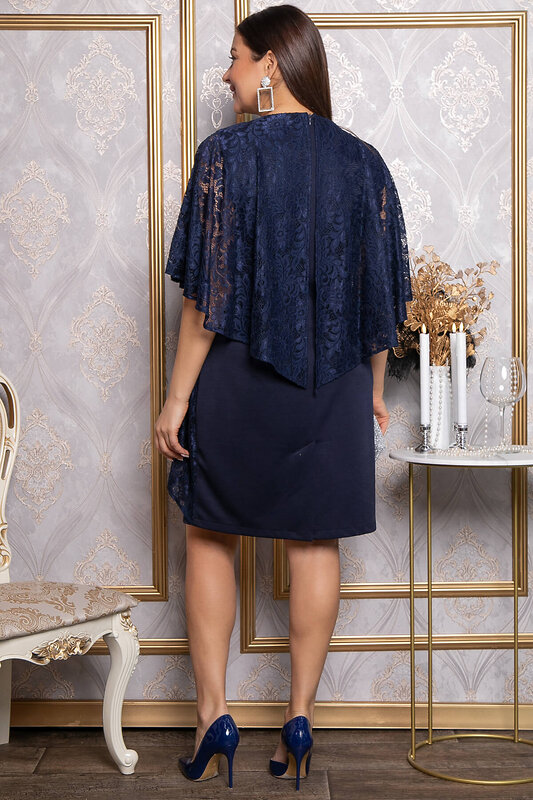 LT Collection Платье 574520 П14868-13М синий