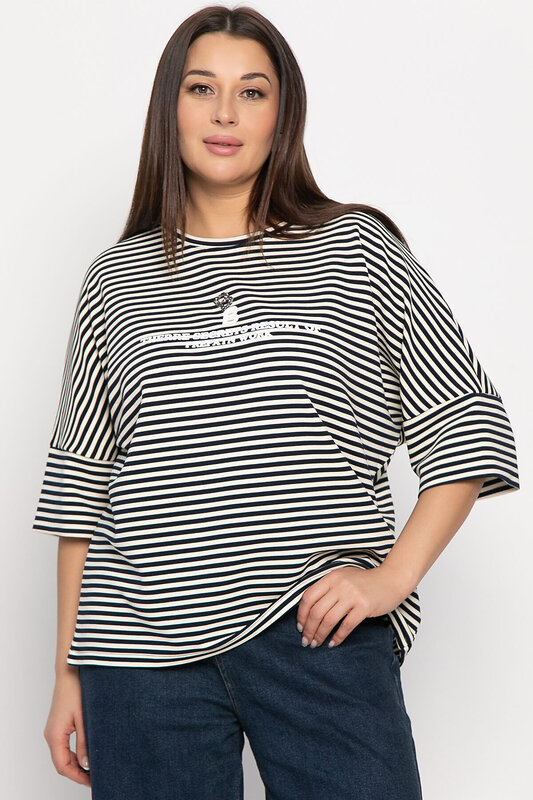 LT Collection Блуза 574541 Б14887-20М синий