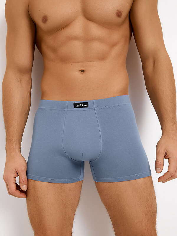 Omsa Трусы 574561 OmB 1233-1 Боксеры муж. с закр. резинкой, CO Cadet Blu (Голубой)