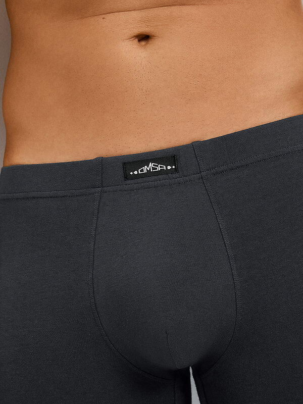 Omsa Трусы 574564 OmB 1233-1 Боксеры муж. с закр. резинкой, CO Antracite (Серый)