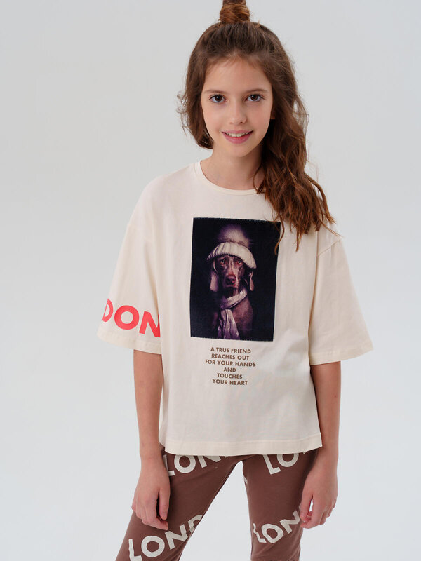 PLAYTODAY Фуфайка 574639 32521467 молочный