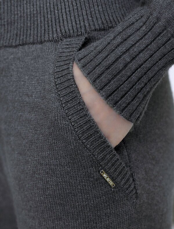 VILATTE Брюки 574650 D38.010 серый меланж