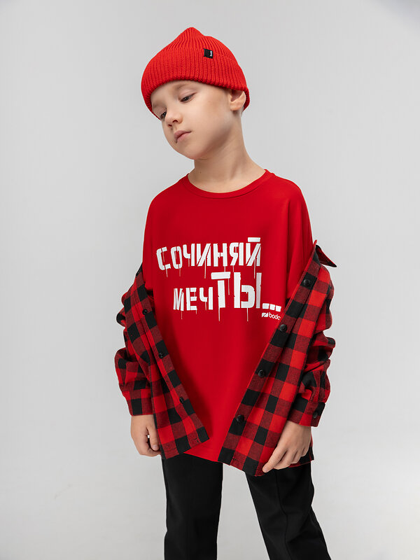 Bodo Футболка 574667 4-387MU красный