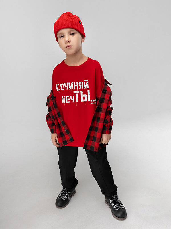 Bodo Футболка 574667 4-387MU красный