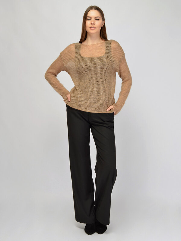 VISERDI Джемпер 574705 10460-коф 1451550 кофейный