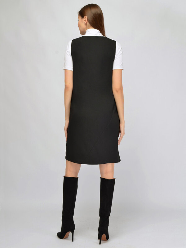 VISERDI Платье 574707 10406-чер 4541130 черный