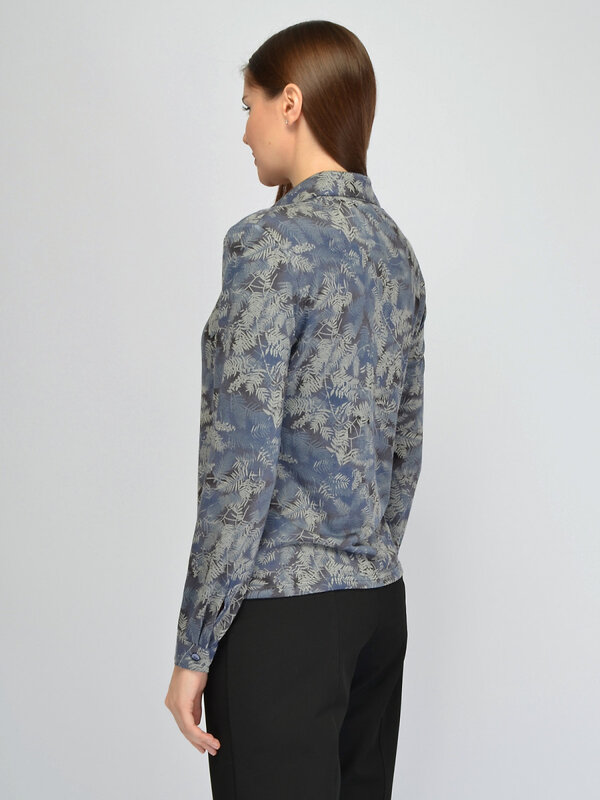 VISERDI Блузка 574714 1623-лст 1451020 серый