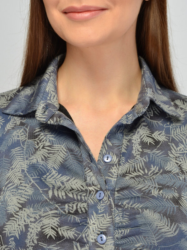 VISERDI Блузка 574714 1623-лст 1451020 серый