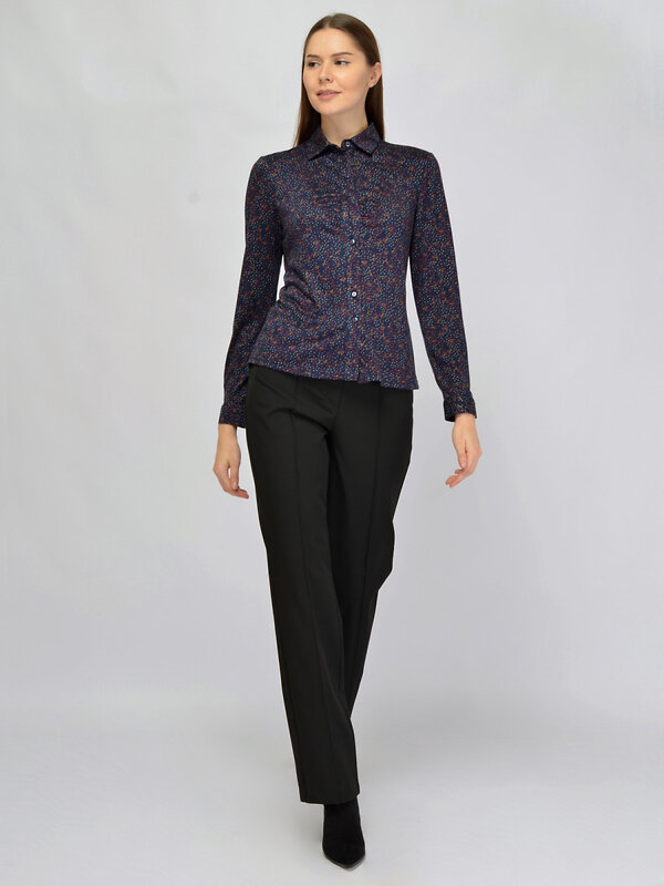 VISERDI Блузка 574715 1623-сгр 1451020 синий