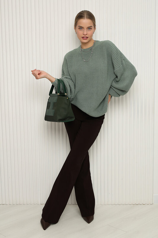 Натали Джемпер 574718 84505 олива