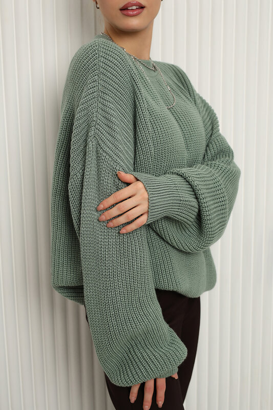 Натали Джемпер 574718 84505 олива