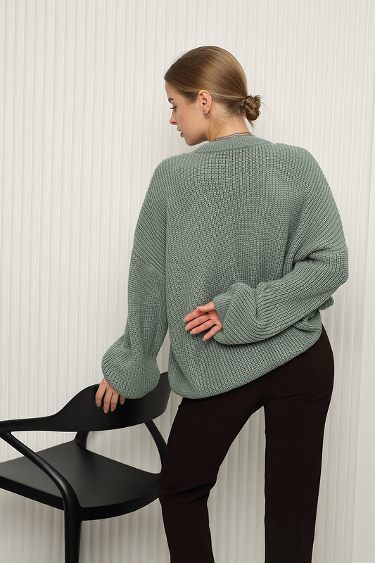 Натали Джемпер 574718 84505 олива