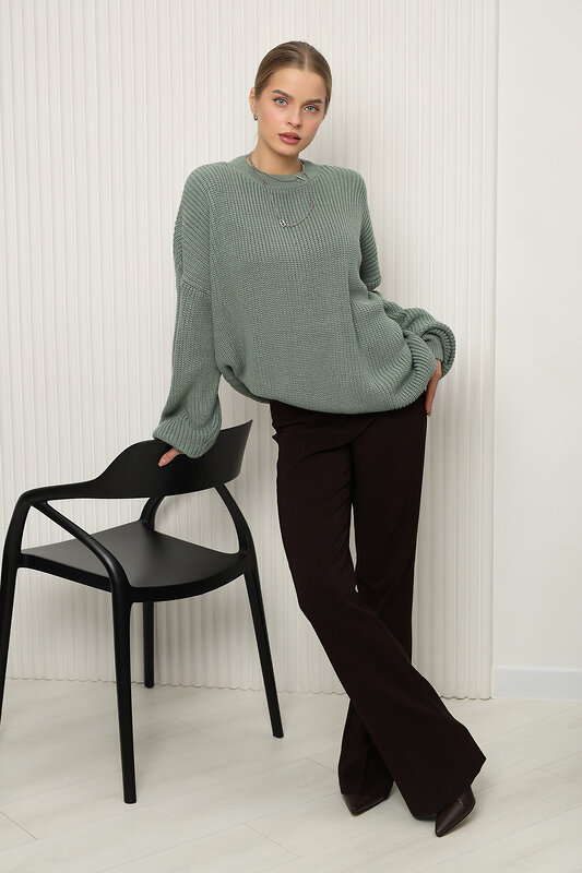 Натали Джемпер 574718 84505 олива