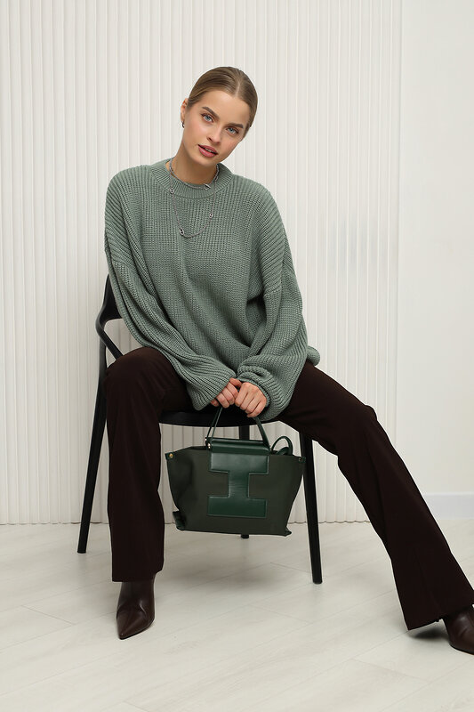 Натали Джемпер 574718 84505 олива