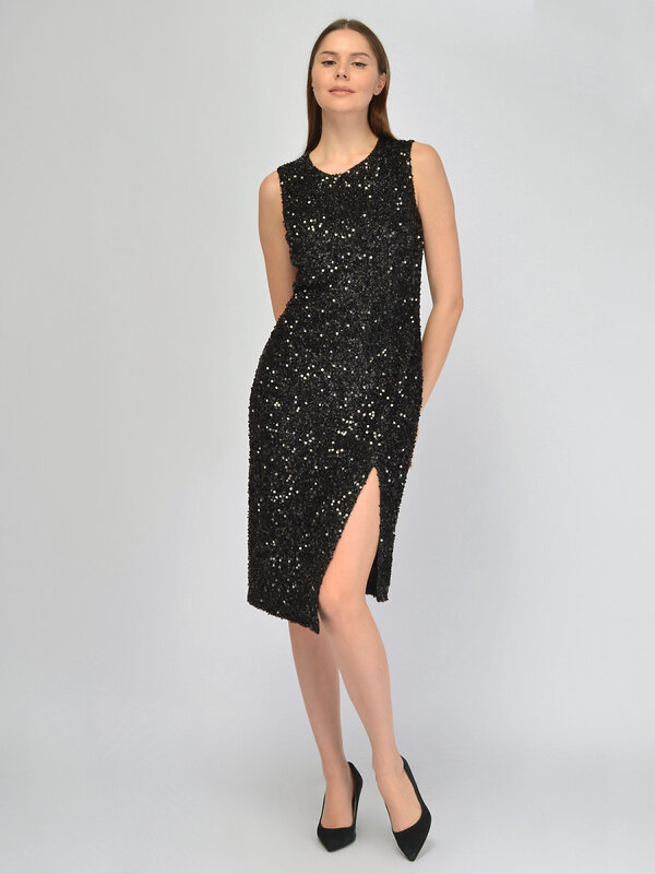 VISERDI Платье 574721 10456-чрн 4351540 черный