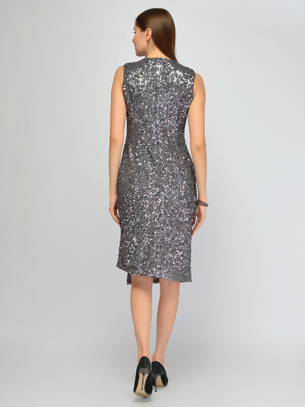 VISERDI Платье 574723 10456-срб 4351540 серебристый