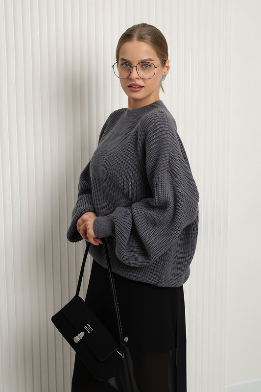 Натали Джемпер 574728 84505 графит